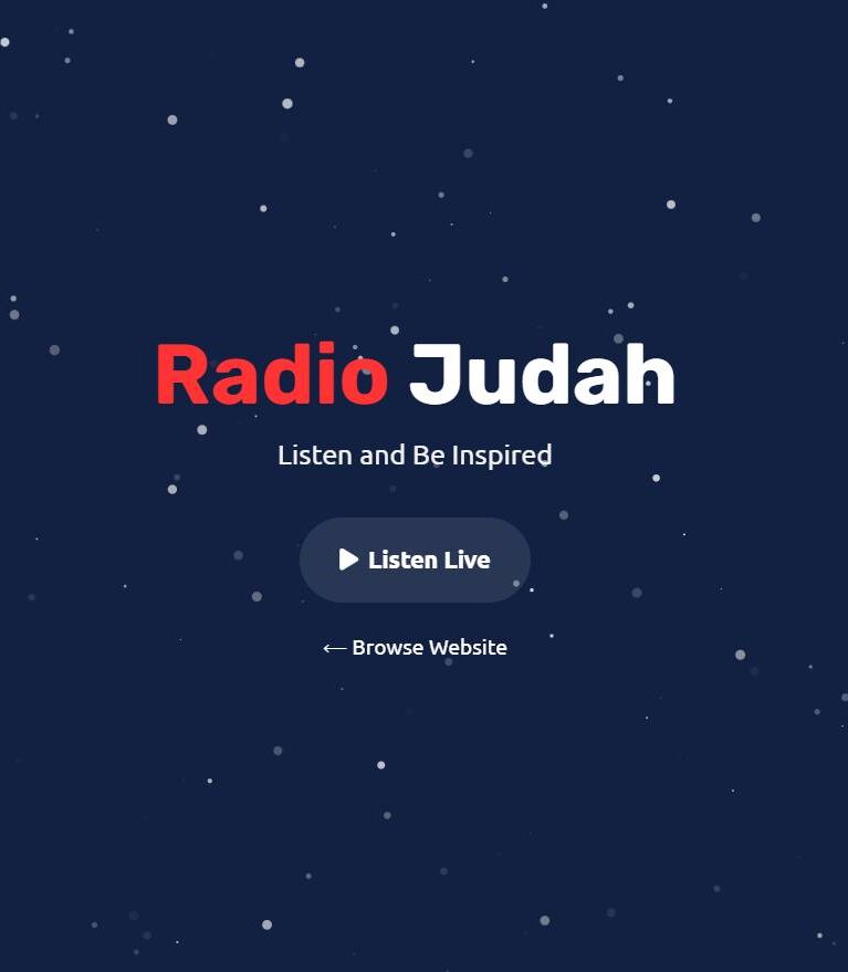Radio Judah is a 24/7 global gospel station that blends inspirational music, worship, faith-based talk and community outreach.